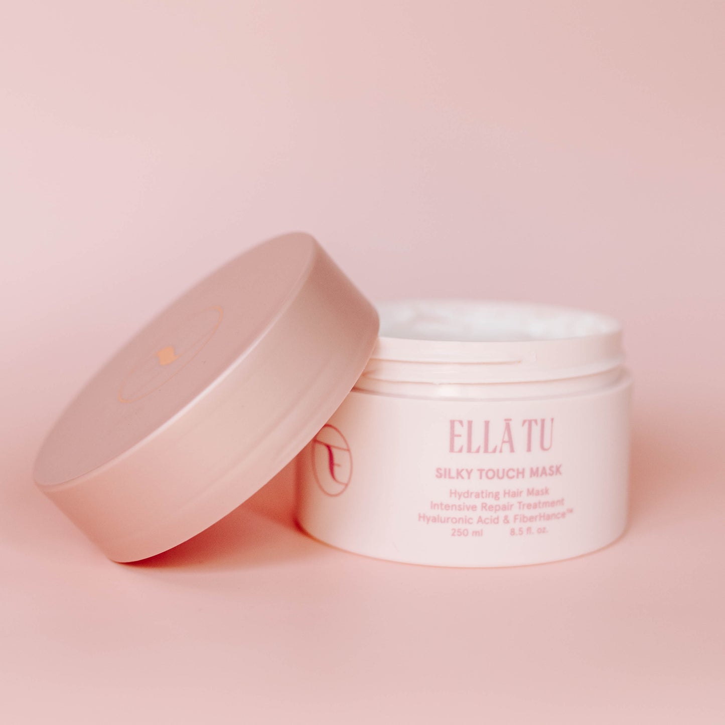 מסכת שיער ELLĀTU Silky Touch לשיקום, הזנה והחזרת הברק לשיער